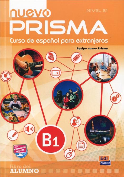 Nuevo Prisma B1 Libro del alumno + CD / Учебник + аудиодиск