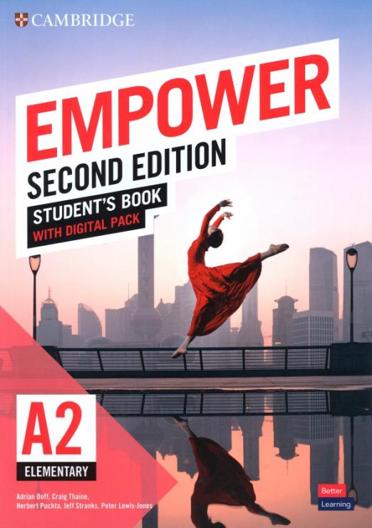 Empower (Second edition) Elementary A2 Student's Book + Digital Pack / Учебник + онлайн-код