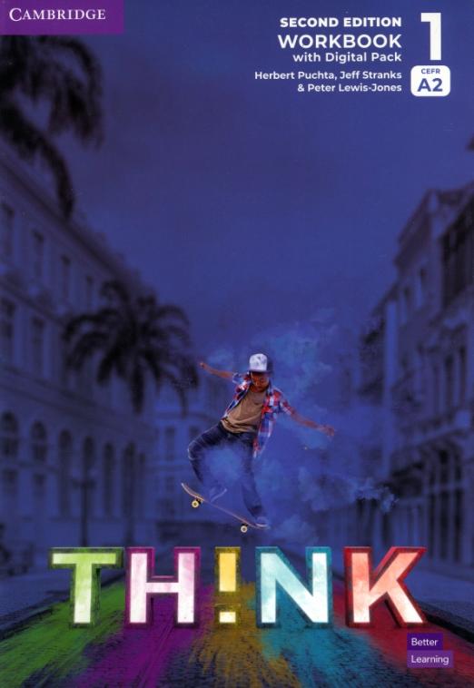 Think Second Edition 1 Workbook with Digital Pack   Рабочая тетрадь с онлайн кодом
