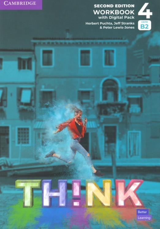 Think Second Edition 4 Workbook with Digital Pack  Рабочая тетрадь с онлайн кодом