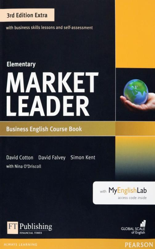 Market Leader (3rd Edition Extra) Elementary Coursebook + DVD + MyEnglishLab / Учебник + онлайн-код + DVD