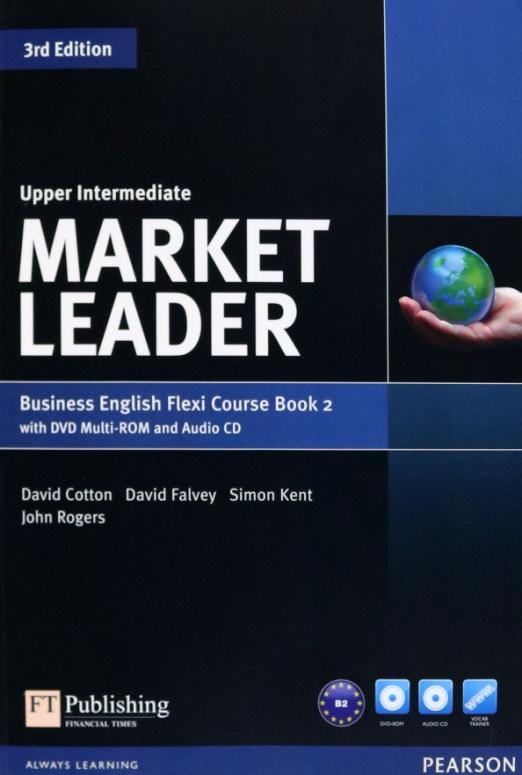 Market Leader (3rd Edition) Upper-Intermediate Flexi 2 Coursebook + DVD + CD / Учебник + DVD + CD Часть 2