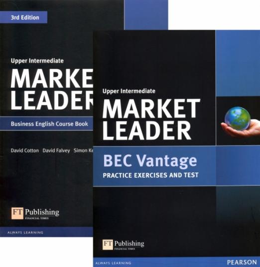 Market Leader (3rd Edition) Upper-Intermediate Coursebook + DVD + BEC Booklet / Учебник + DVD + Буклет с упражнениями