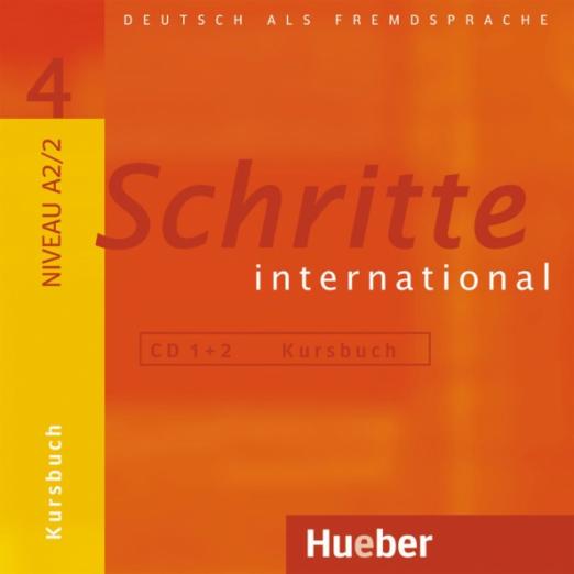 Schritte international 4. 2 Audio-CDs zum Kursbuch / Аудиодиски к учебнику