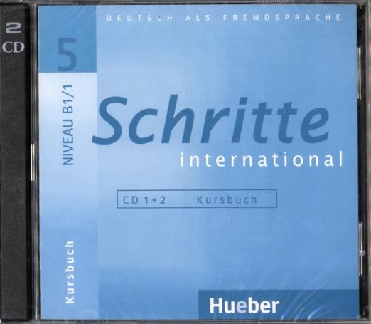 Schritte international 5. 2 Audio-CDs zum Kursbuch / Аудиодиски к учебнику