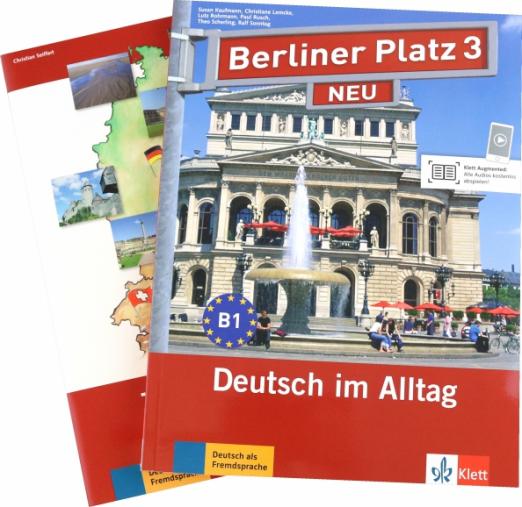 Berliner Platz 3 NEU B1 Lehr- und Arbeitsbuch mit 2 Audio-CDs / Учебник + рабочая тетрадь + 2 CD-диска