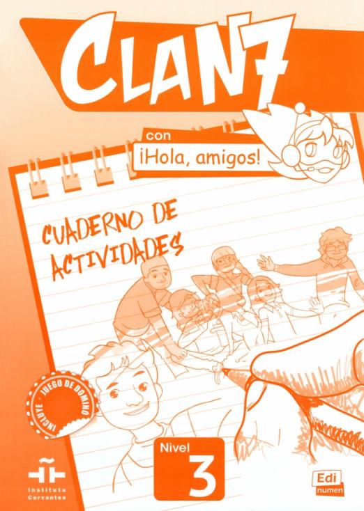 Clan 7 con Hola, amigos! 3 Cuaderno de actividades / Рабочая тетрадь
