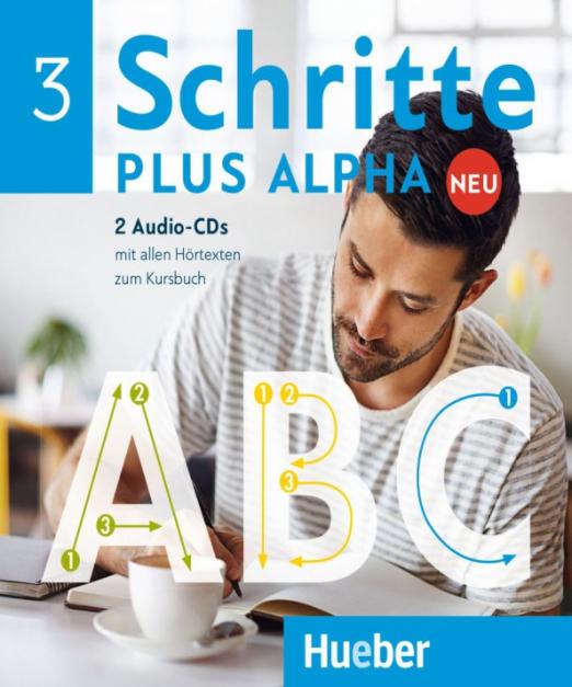 Schritte plus Alpha Neu 3. 2 Audio-CDs zum Kursbuch / Аудиодиски к учебнику