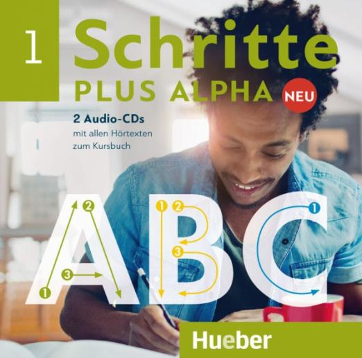 Schritte plus Alpha Neu 1. 2 Audio-CDs zum Kursbuch / Аудиодиски к учебнику