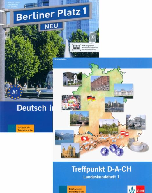 Berliner Platz 1 NEU Lehr- und Arbeitsbuch mit 2 Audio-CDs zum Arbeitsbuchteil / Учебник + рабочая тетрадь + 2 CD к рабочей тетради