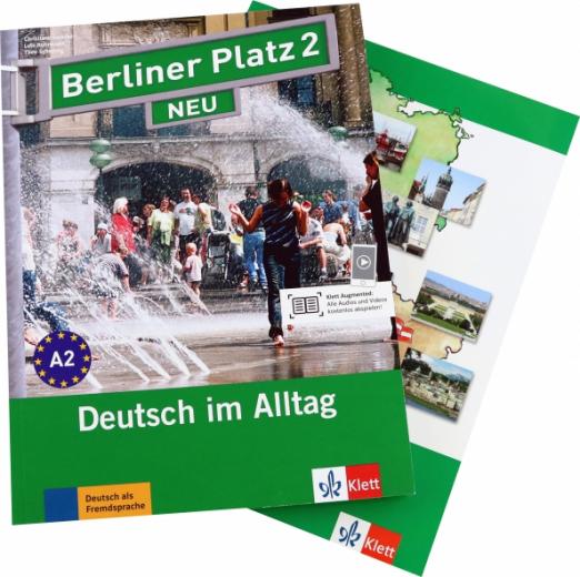 Berliner Platz 2 NEU Lehr- und Arbeitsbuch mit 2 Audio-CDs / Учебник + рабочая тетрадь + 2 CD