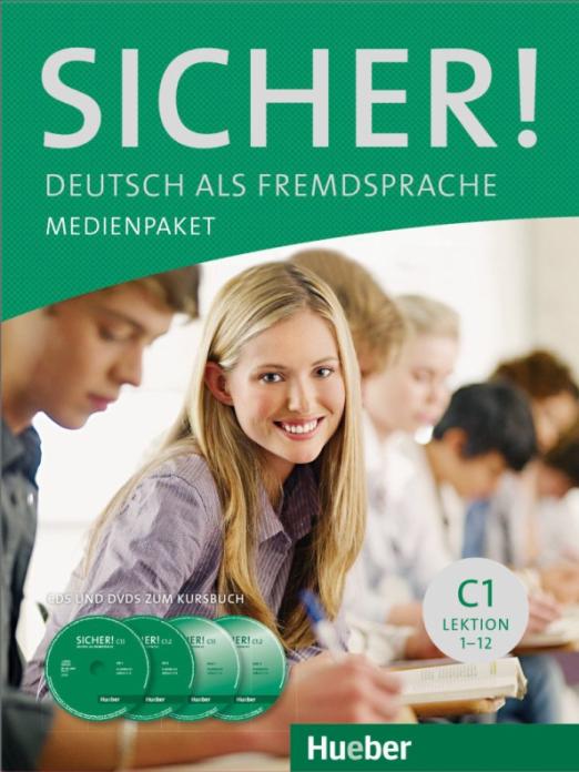 Sicher! C1. 2 Audio-CDs und 2 DVDs zum Kursbuch /  / аудио + видео к учебнику  к учебнику Часть 2