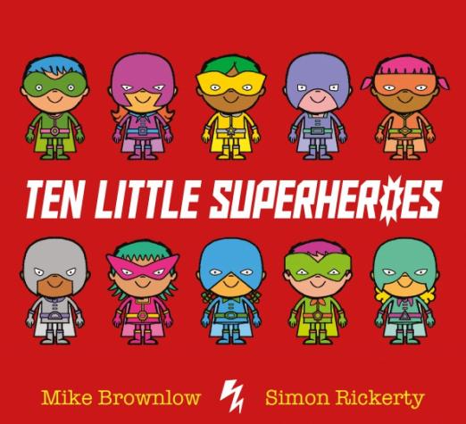 Ten Little Superheroes