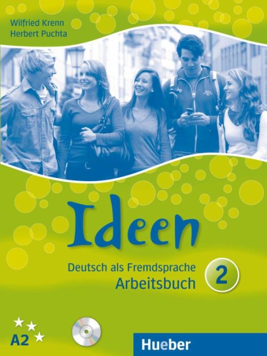 Ideen 2. Arbeitsbuch mit 2 Audio-CDs zum Arbeitsbuch / Рабочая тетрадь + аудио-CD к рабочей тетради