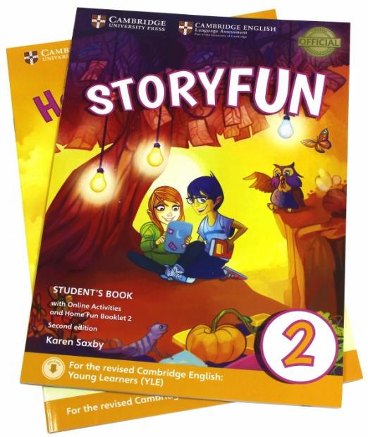 Storyfun (2nd Edition) 2 Student's Book + Online Activities & Home Fun Booklet / Учебник