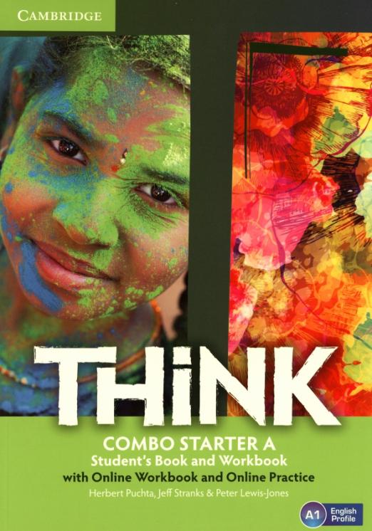 Think Starter А Combo Student's book with workbook  Online Workbook and Online Practice Учебник c рабочей тетрадью и онлайнкодом