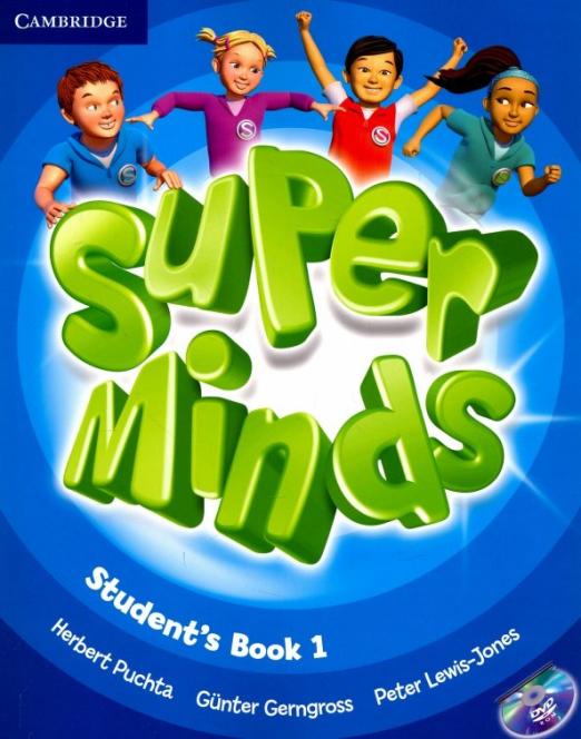 Super Minds 1 Student's Book (+DVD) / Учебник + DVD
