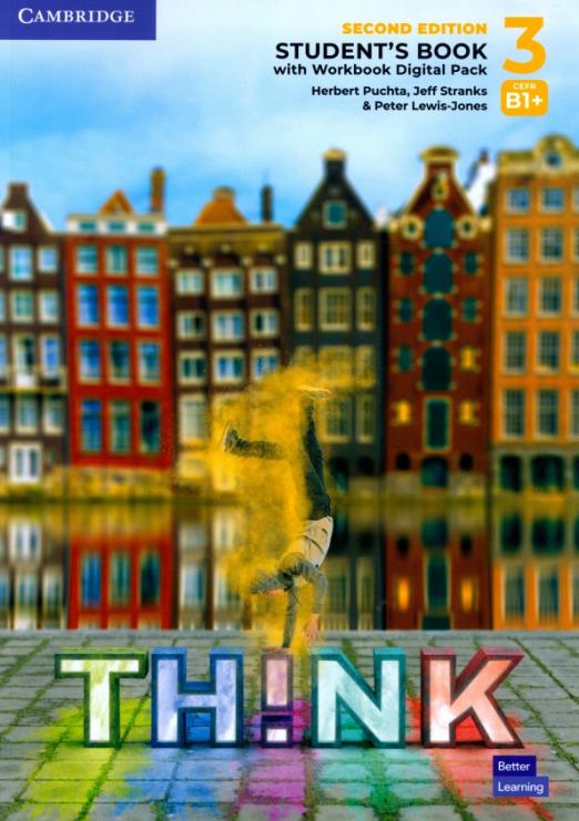 Think Second Edition 3 Student's Book with Workbook Digital Pack  Учебник с онлайнрабочей тетрадью