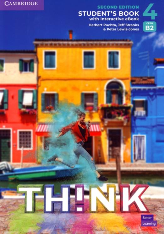 Think Second Edition 4 Student's Book with Interactive eBook  Учебник с интерактивной электронной книгой