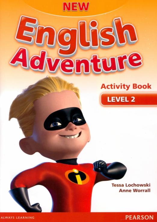 New English Adventure 2 Activity Book + CD / Рабочая тетрадь + CD