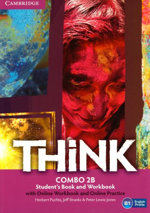 Think 2B Combo Student's book with workbook and  Online Workbook  Online Practice   Учебник с рабочей тетрадью и онлайнкодом