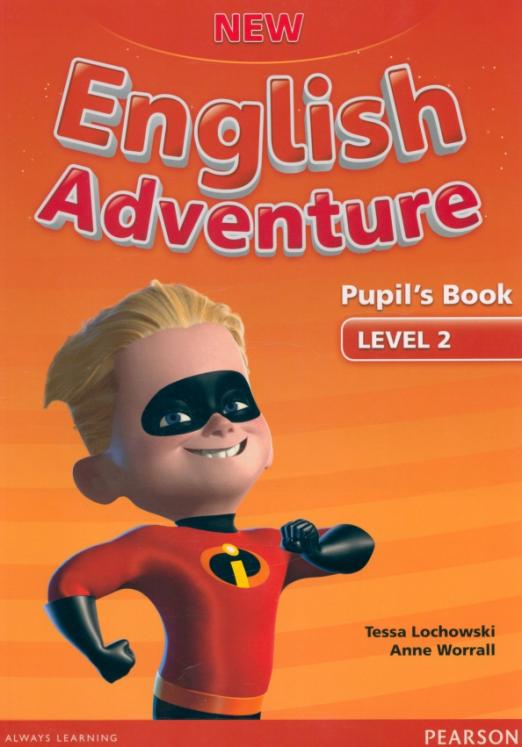 New English Adventure 2 Pupil's Book + DVD / Учебник + DVD