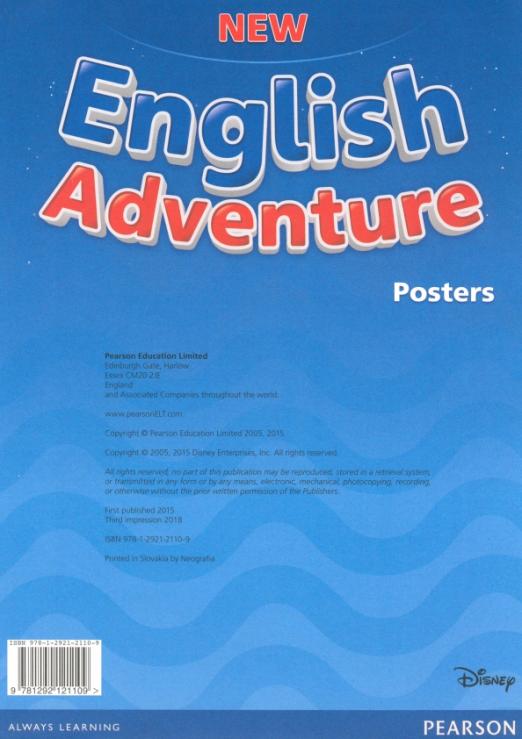 New English Adventure Starter A Posters / Постеры