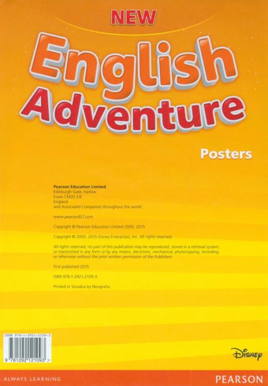 New English Adventure Starter B Posters / Постеры