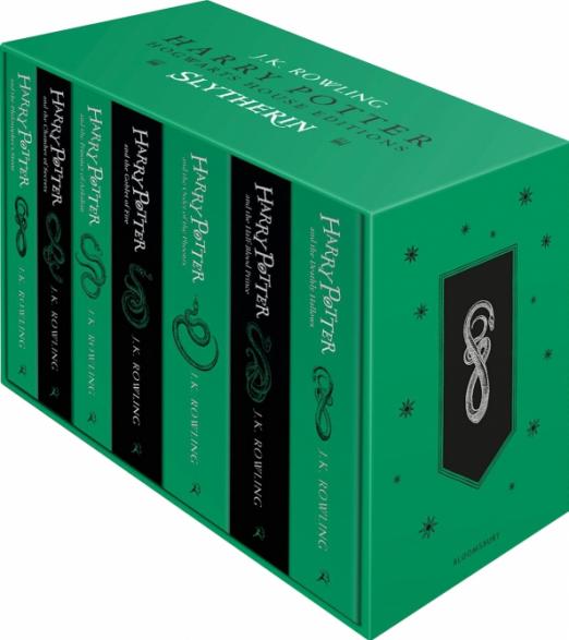 Harry Potter Slytherin House Edition Box Set / Собрание 7 книг о Гарри Поттере