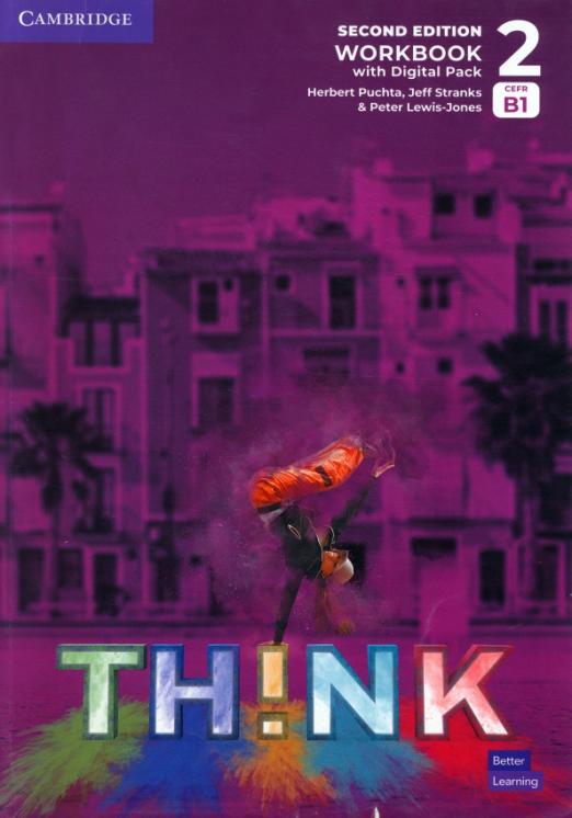 Think Second Edition 2 Workbook with Digital Pack  Рабочая тетрадь с онлайн кодом