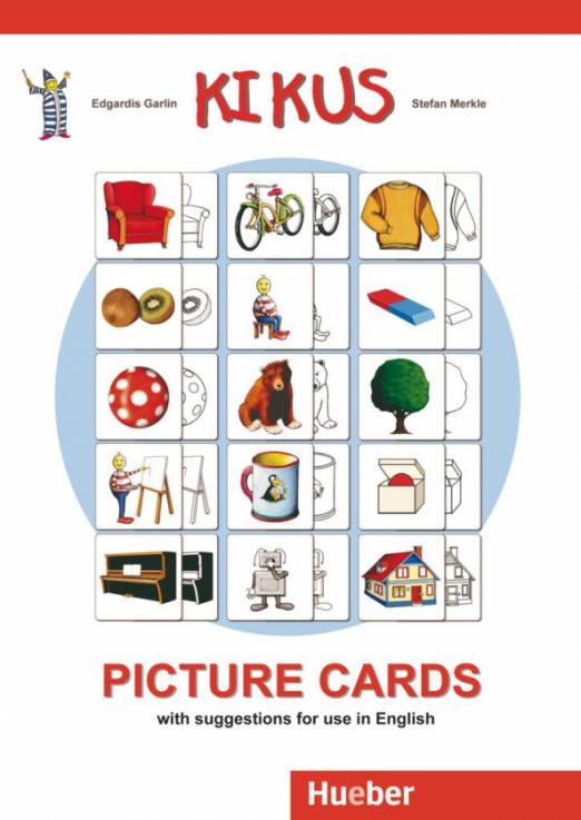 Kikus English. Picture Cards with suggestions for use in English / Карточки с картинками