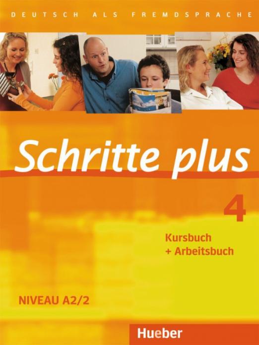 Schritte plus 4 Kursbuch + Arbeitsbuch / Учебник + рабочая тетрадь