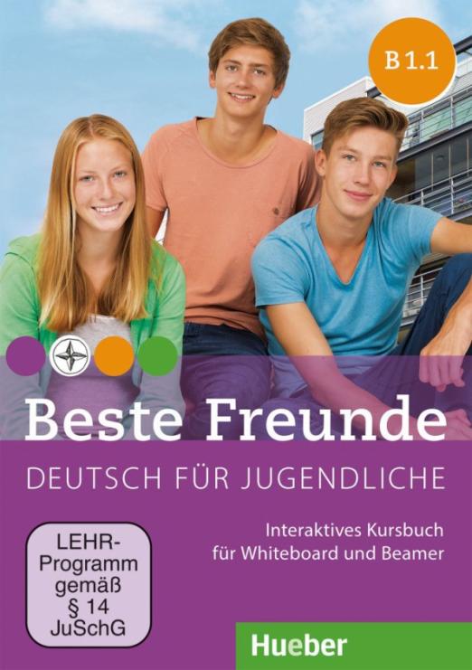 Beste Freunde B1.1. Interaktives Kursbuch für Whiteboard und Beamer – DVD-ROM / Цифровой учебник для интерактивной доски Часть 1