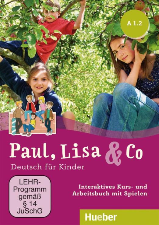 Paul, Lisa & Co A1.2. Interaktives Kursbuch für Whiteboard und Beamer – DVD-ROM / Цифровая версия учебника для интерактивной доски Часть 2