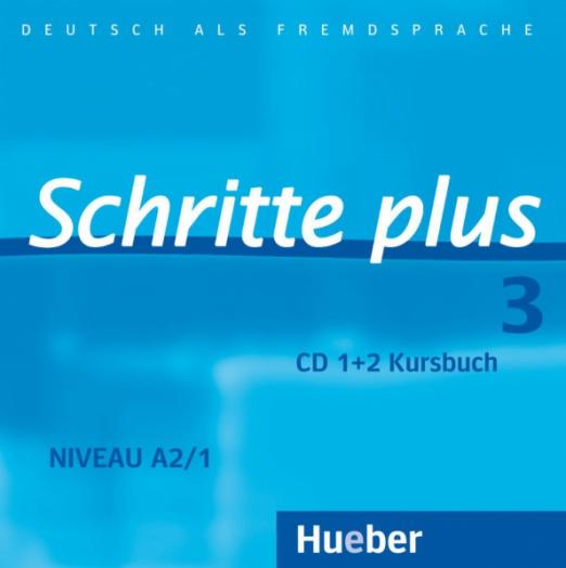 Schritte plus 3 2 Audio-CDs zum Kursbuch / Аудидиски к учебнику