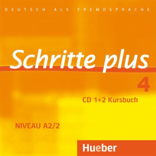Schritte plus 4 2 Audio-CDs zum Kursbuch / Аудиски к учебнику