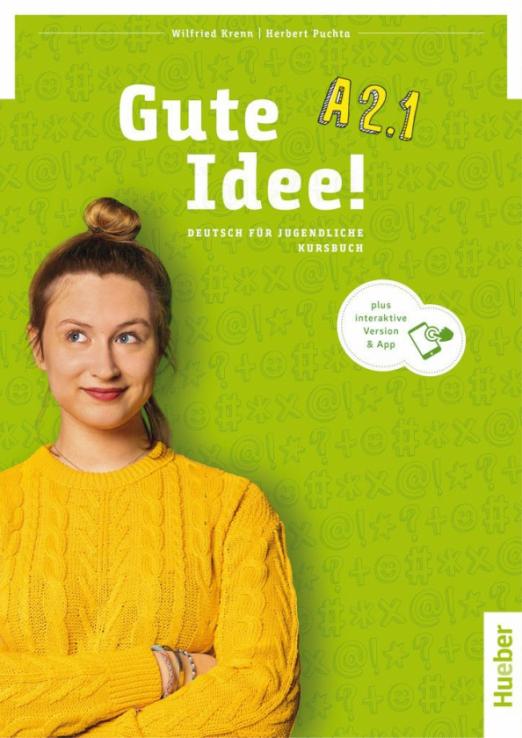 Gute Idee! A2.1. Kursbuch + interaktive Version / Учебник + интерактивная версия Часть 1