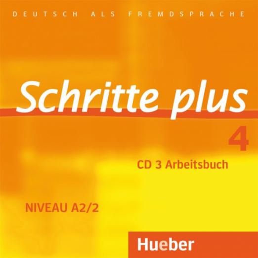 Schritte plus 4  Audio-CD zum Arbeitsbuch mit interaktiven Übungen / Аудиодиски к рабочей тетради