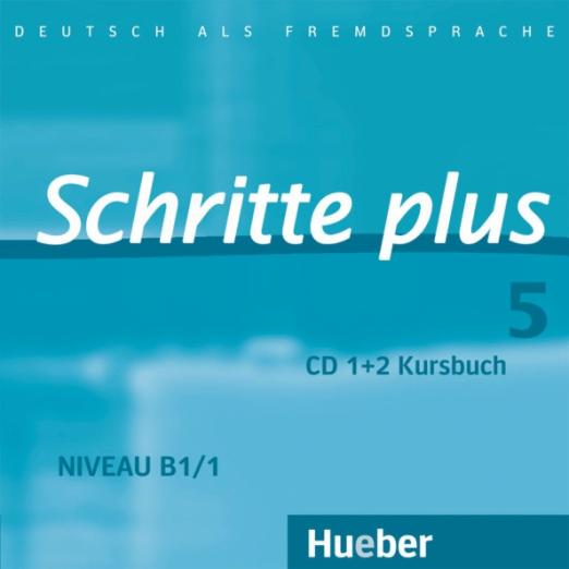 Schritte plus 5  2 Audio-CDs zum Kursbuch / Аудиодиски к учебнику