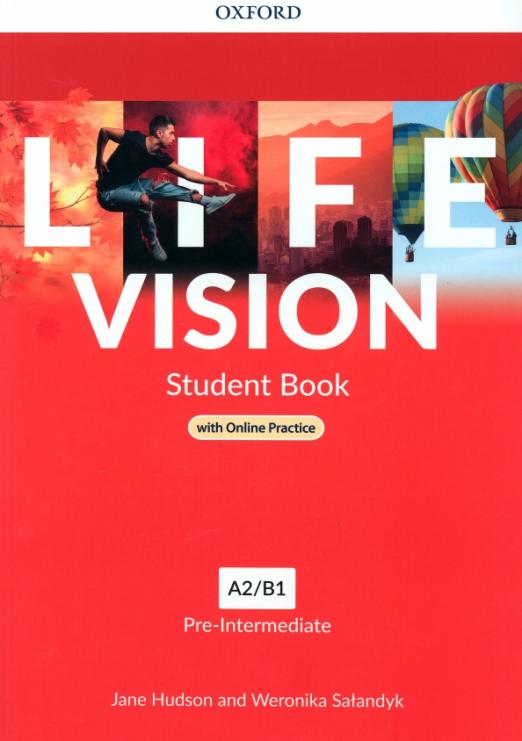 Life Vision Pre-Intermediate Student Book + Online Practice / Учебник + онлайн-практика