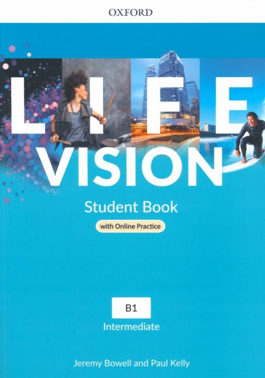 Life Vision Intermediate Student Book + Online Practice / Учебник + онлайн-практика