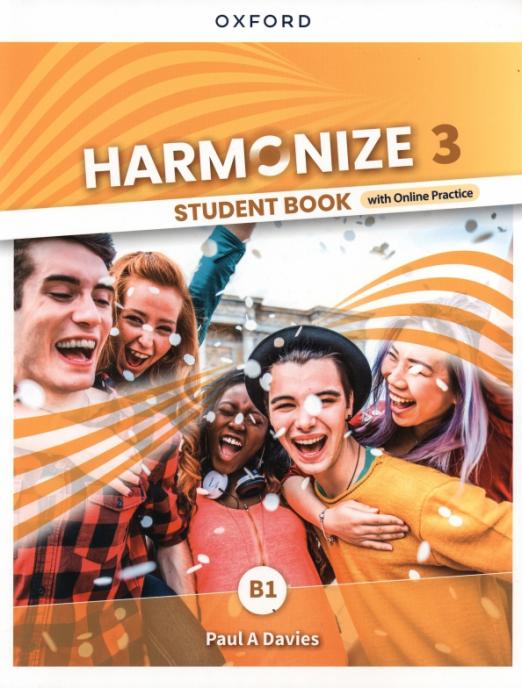 Harmonize 3 Student Book + Online Practice / Учебник + онлайн-практика