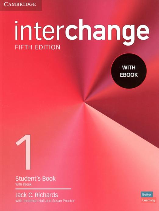 Interchange (Fifth Edition) 1 Student's Book + eBook / Учебник + электронная версия