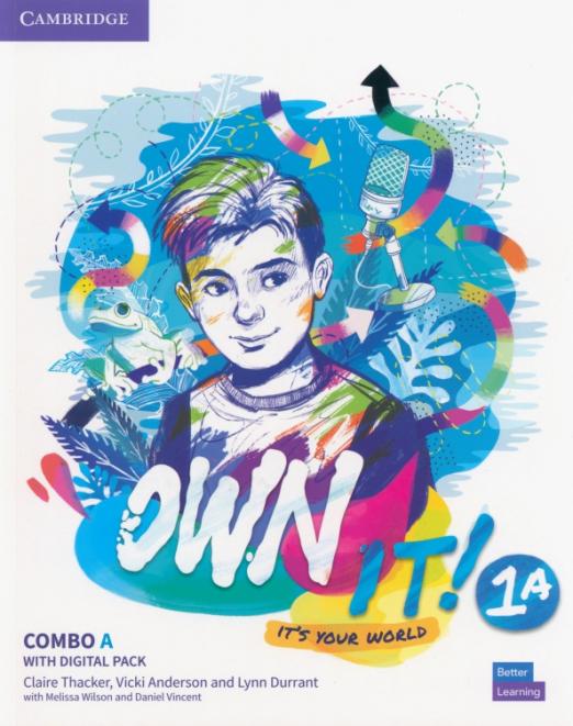 Own it! 1A Combo A with Digital Pack  Учебник Рабочая тетрадь с онлайн кодом Часть 1