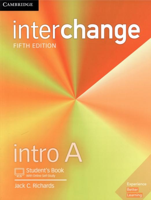 Interchange (Fifth Edition) Intro A Student's Book with Online Self-Study / Учебник + онлайн-код Часть А