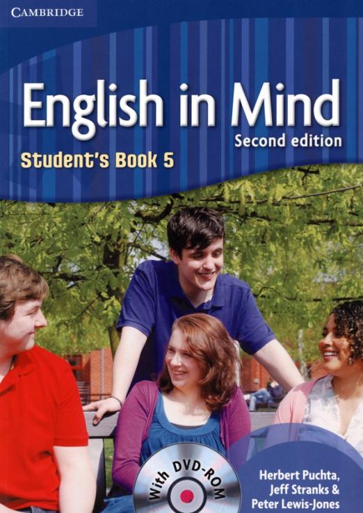 English in Mind Second Edition 5 Student's Book  DVDROM  Учебник  DVD