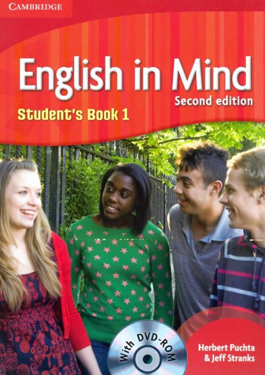 English in Mind Second Edition 1 Student's Book  DVDROM  Учебник  DVD