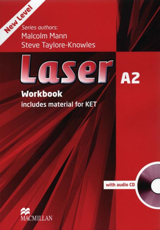 Laser (Third Edition) A2 Workbook without key +CD / Рабочая тетрадь без ответов + CD