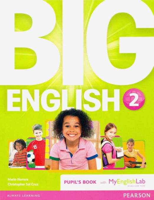 Big English 2 Pupil's Book with MyEnglishLab  Учебник с онлайн кодом