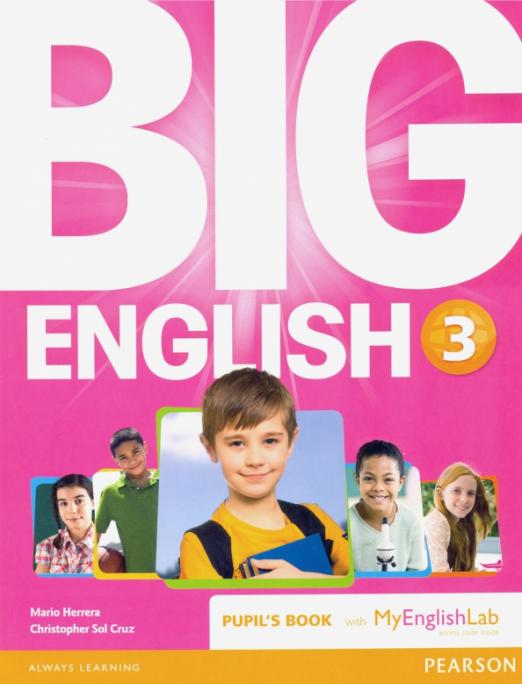 Big English 3 Pupil's Book with MyEnglishLab  Учебник с онлайн кодом